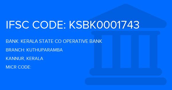 Kerala State Co Operative Bank Kuthuparamba Branch IFSC Code