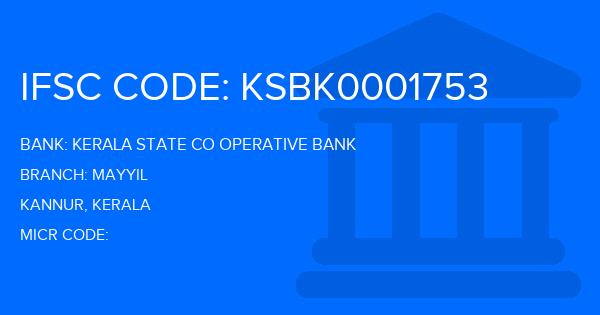 Kerala State Co Operative Bank Mayyil Branch IFSC Code