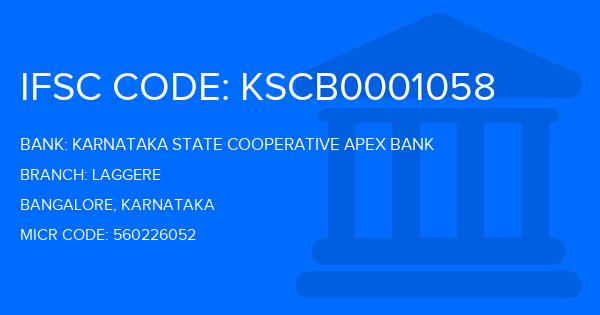 Karnataka State Cooperative Apex Bank Laggere Branch IFSC Code