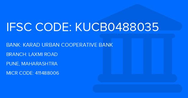 Karad Urban Cooperative Bank Laxmi Road Branch IFSC Code