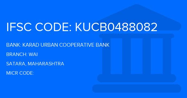 Karad Urban Cooperative Bank Wai Branch IFSC Code