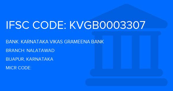 Karnataka Vikas Grameena Bank Nalatawad Branch IFSC Code