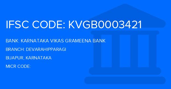 Karnataka Vikas Grameena Bank Devarahipparagi Branch IFSC Code