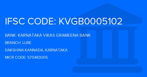 Karnataka Vikas Grameena Bank Ujre Branch IFSC Code
