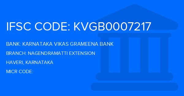 Karnataka Vikas Grameena Bank Nagendramatti Extension Branch IFSC Code