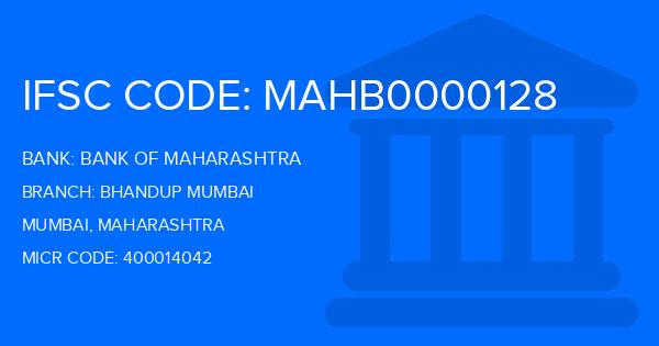 Bank Of Maharashtra (BOM) Bhandup Mumbai Branch IFSC Code