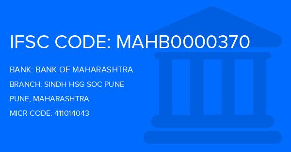 Bank Of Maharashtra (BOM) Sindh Hsg Soc Pune Branch IFSC Code