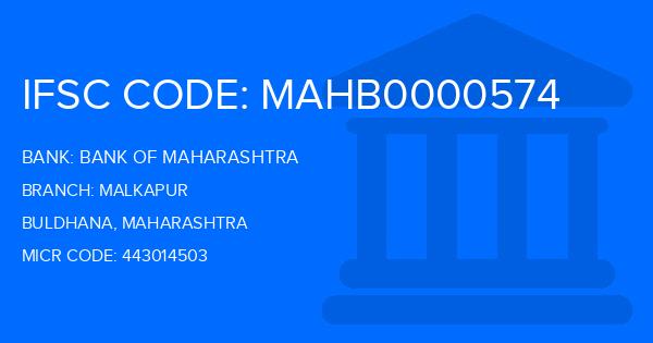 Bank Of Maharashtra (BOM) Malkapur Branch IFSC Code