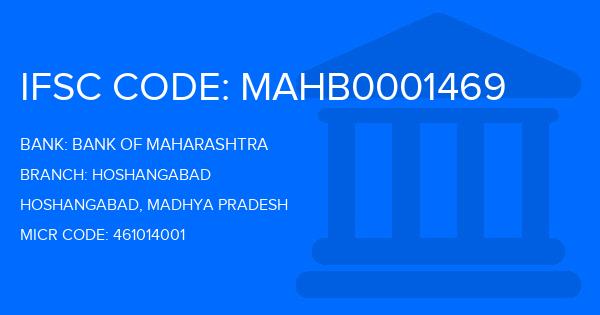 Bank Of Maharashtra (BOM) Hoshangabad Branch IFSC Code