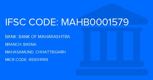Bank Of Maharashtra (BOM) Basna Branch IFSC Code