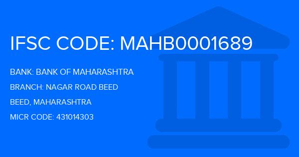 Bank Of Maharashtra (BOM) Nagar Road Beed Branch IFSC Code