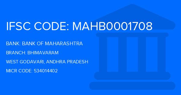 Bank Of Maharashtra (BOM) Bhimavaram Branch IFSC Code