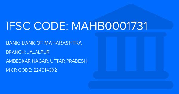 Bank Of Maharashtra (BOM) Jalalpur Branch IFSC Code