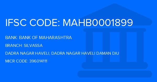 Bank Of Maharashtra (BOM) Silvassa Branch IFSC Code