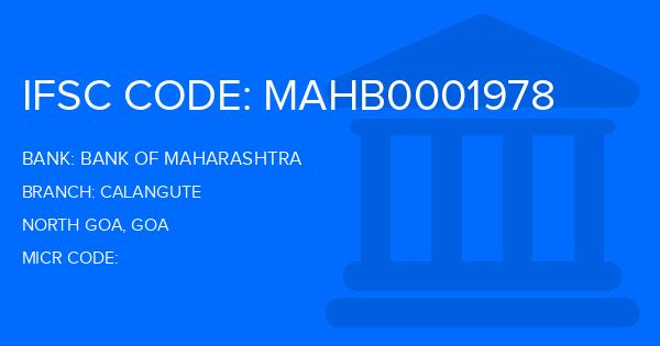 Bank Of Maharashtra (BOM) Calangute Branch IFSC Code