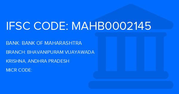 Bank Of Maharashtra (BOM) Bhavanipuram Vijayawada Branch IFSC Code
