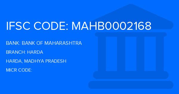 Bank Of Maharashtra (BOM) Harda Branch IFSC Code