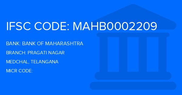 Bank Of Maharashtra (BOM) Pragati Nagar Branch IFSC Code