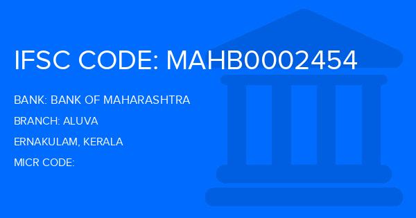 Bank Of Maharashtra (BOM) Aluva Branch IFSC Code