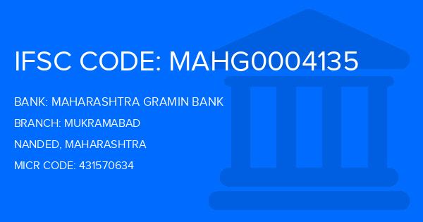 Maharashtra Gramin Bank (MGB) Mukramabad Branch IFSC Code