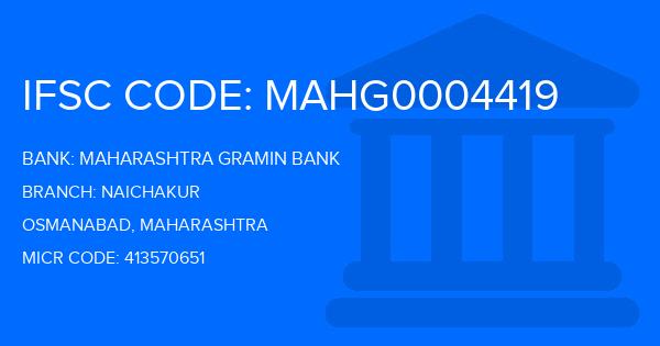 Maharashtra Gramin Bank (MGB) Naichakur Branch IFSC Code