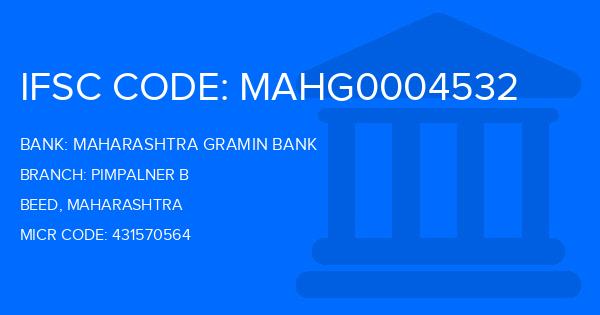 Maharashtra Gramin Bank (MGB) Pimpalner B Branch IFSC Code