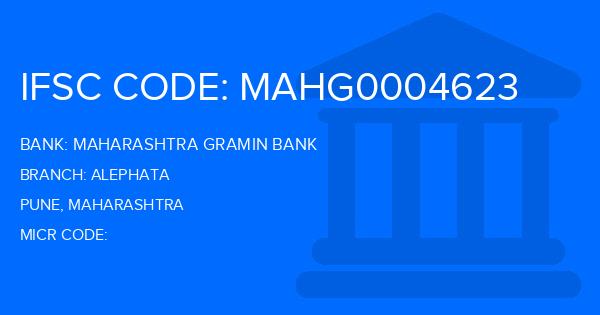 Maharashtra Gramin Bank (MGB) Alephata Branch IFSC Code