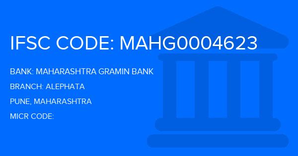 Maharashtra Gramin Bank (MGB) Alephata Branch IFSC Code