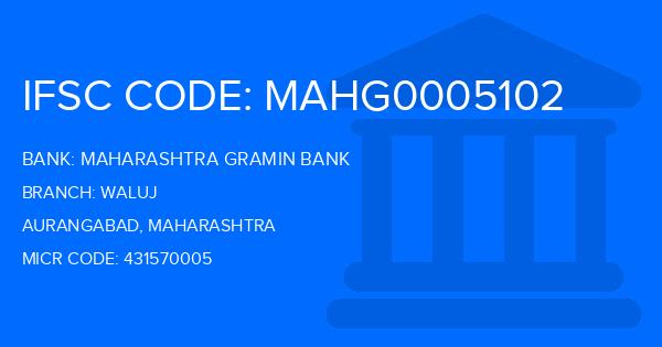Maharashtra Gramin Bank (MGB) Waluj Branch IFSC Code