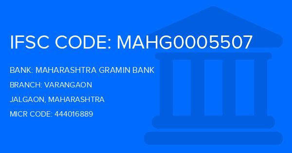 Maharashtra Gramin Bank (MGB) Varangaon Branch IFSC Code