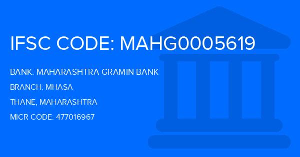 Maharashtra Gramin Bank (MGB) Mhasa Branch IFSC Code