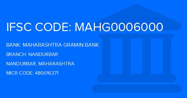 Maharashtra Gramin Bank (MGB) Nandurbar Branch IFSC Code