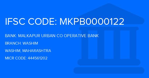 Malkapur Urban Co Operative Bank Washim Branch IFSC Code