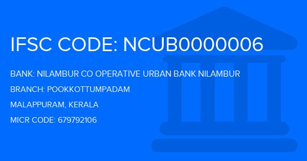 Nilambur Co Operative Urban Bank Nilambur Pookkottumpadam Branch IFSC Code