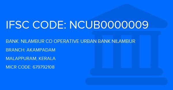 Nilambur Co Operative Urban Bank Nilambur Akampadam Branch IFSC Code
