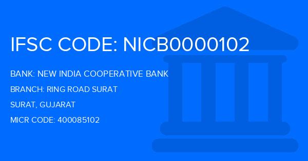New India Cooperative Bank Ring Road Surat Branch IFSC Code