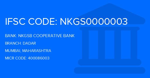 Nkgsb Cooperative Bank Dadar Branch IFSC Code