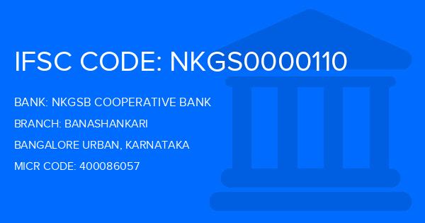 Nkgsb Cooperative Bank Banashankari Branch IFSC Code