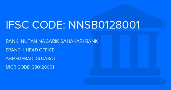 Nutan Nagarik Sahakari Bank Head Office Branch IFSC Code