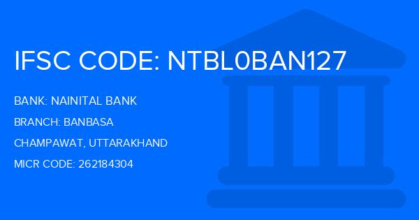 Nainital Bank Banbasa Branch IFSC Code