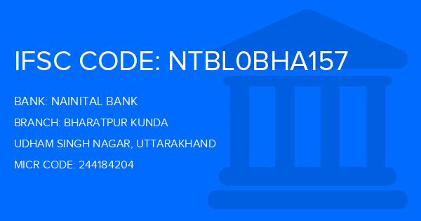 Nainital Bank Bharatpur Kunda Branch IFSC Code
