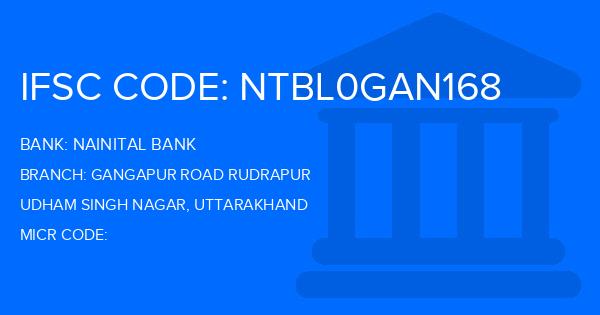 Nainital Bank Gangapur Road Rudrapur Branch IFSC Code