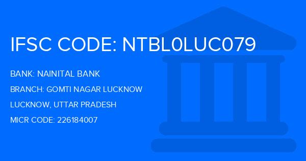 Nainital Bank Gomti Nagar Lucknow Branch IFSC Code