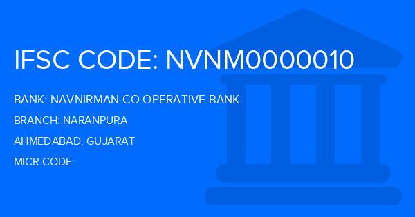 Navnirman Co Operative Bank Naranpura Branch IFSC Code