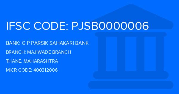 G P Parsik Sahakari Bank Majiwade Branch