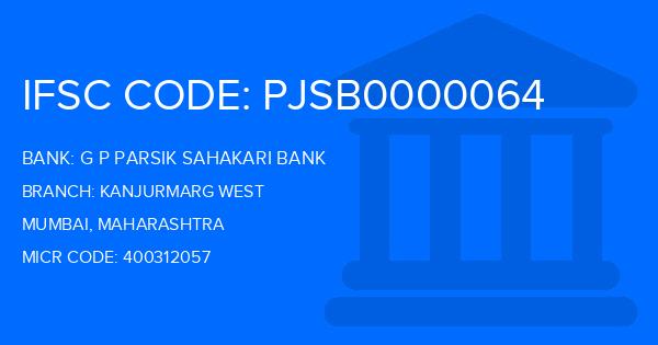 G P Parsik Sahakari Bank Kanjurmarg West Branch IFSC Code