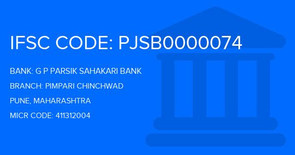 G P Parsik Sahakari Bank Pimpari Chinchwad Branch IFSC Code