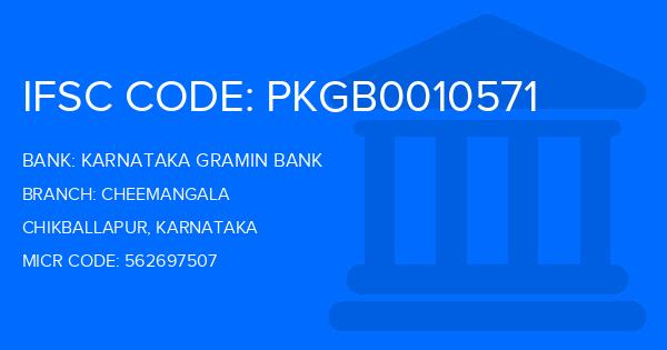 Karnataka Gramin Bank Cheemangala Branch IFSC Code