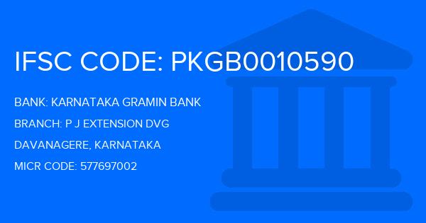 Karnataka Gramin Bank P J Extension Dvg Branch IFSC Code