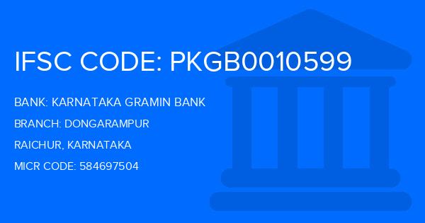 Karnataka Gramin Bank Dongarampur Branch IFSC Code